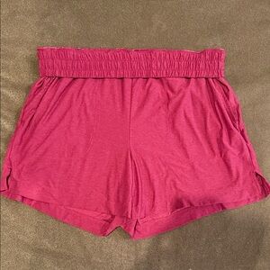 Old Navy High Waist Magenta Shorts